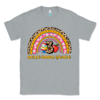 Heather Grey back to school rainbow hello third grade Classic Tee - AdoDesignShop