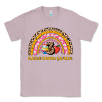 Lilac back to school rainbow hello third grade Classic Tee - AdoDesignShop