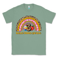 Sage back to school rainbow hello third grade Classic Tee - AdoDesignShop