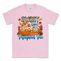 Bubblegum Pink Sweet Like Pumpkin Pie Classic Tee - CowhideDigitalArt