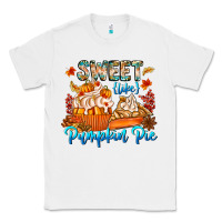 White Sweet Like Pumpkin Pie Classic Tee - CowhideDigitalArt