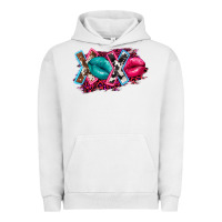 Pigment Lunar Rock Western xoxo Urban Hoodie - FaDigitalArtStudio