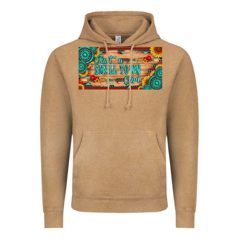 Just A Small Town Girl Wlth Gemstone Arrow And Sunflowers Licanse Plat Vintage Hoodie by Artiststas | Teevron