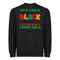 Black black  lifetime Heavyweight Sweatshirt - MaliasSmallBusiness