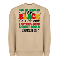 Mushroom black  lifetime Heavyweight Sweatshirt - MaliasSmallBusiness