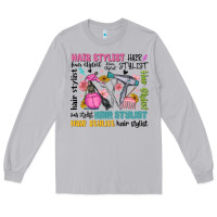 Moon Dust hair stylist typography Long Sleeve Tee - MaliasSmallBusiness