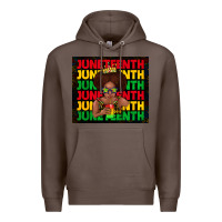 Coffee juneteenth cute kid Premium Hoodie - TumblerDesignByShophia