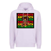 Lilac juneteenth cute kid Premium Hoodie - TumblerDesignByShophia
