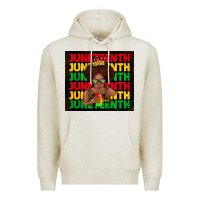 Oatmeal Heather juneteenth cute kid Premium Hoodie - TumblerDesignByShophia