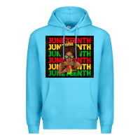 Ocean Blue juneteenth cute kid Premium Hoodie - TumblerDesignByShophia