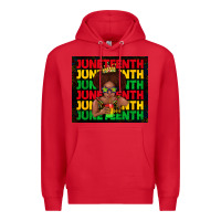 Red juneteenth cute kid Premium Hoodie - TumblerDesignByShophia