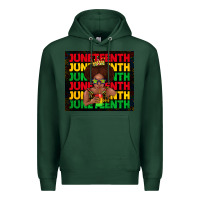 Sports Green juneteenth cute kid Premium Hoodie - TumblerDesignByShophia