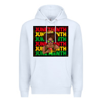 White juneteenth cute kid Premium Hoodie - TumblerDesignByShophia