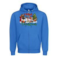 True Royal siamese cat meowy christmas Zipper Hoodie - LillyAllenDesigns