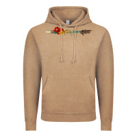 Vintage Coffee flowers and arrow with gemstone Vintage Hoodie - Artiststas