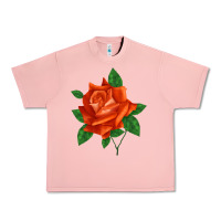 Salmon tropicana rose Urban Heavy Tee - LillyAllenDesigns