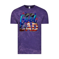 Cloud Purple Cool American Dad Vintage Tee - LillyAllenDesigns