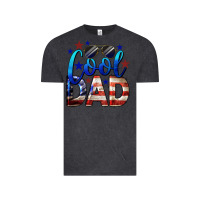 Vintage Black Cool American Dad Vintage Tee - LillyAllenDesigns
