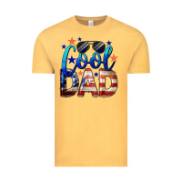 Vintage Mustard Cool American Dad Vintage Tee - LillyAllenDesigns