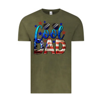 Vintage Olive Cool American Dad Vintage Tee - LillyAllenDesigns