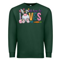 Sports Green Oh how he loves us Premium Sweatshirt - NancyCooperArtShop