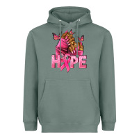 Sage hope cancer nails Heavyweight Hoodie - NancyCooperArtShop