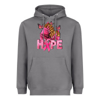 Hope Cancer Nails Heavyweight Hoodie | Teevron