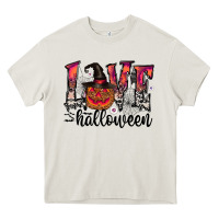 Cream love halloween Heavy Core Tee - CowhideDigitalArt