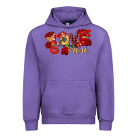 Tulip Love more Valentine's Day Urban Hoodie - FaDigitalArtStudio