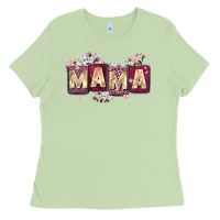 Matcha mama with license letters Ladies Tee - Zillion Design Studio