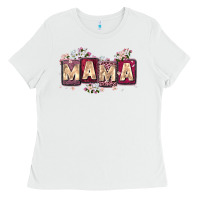 White mama with license letters Ladies Tee - Zillion Design Studio