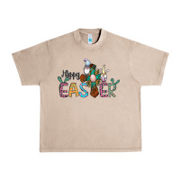 French Oak cross rabbit gnomes happy easter Urban Heavy Tee - Jasminsmagicworld