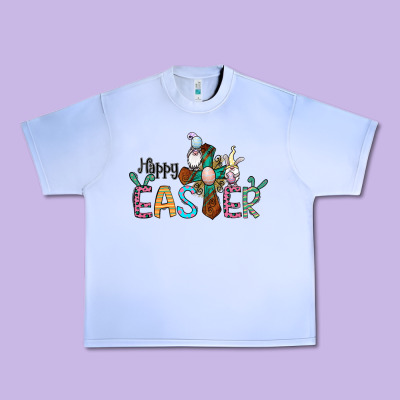 Cross Rabbit Gnomes Happy Easter Urban Heavy Tee Designed By Jasminsmagicworld