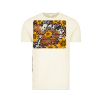 Vintage Arctic sunflowers cowhide leopard mousepad Vintage Tee - Jasminsmagicworld