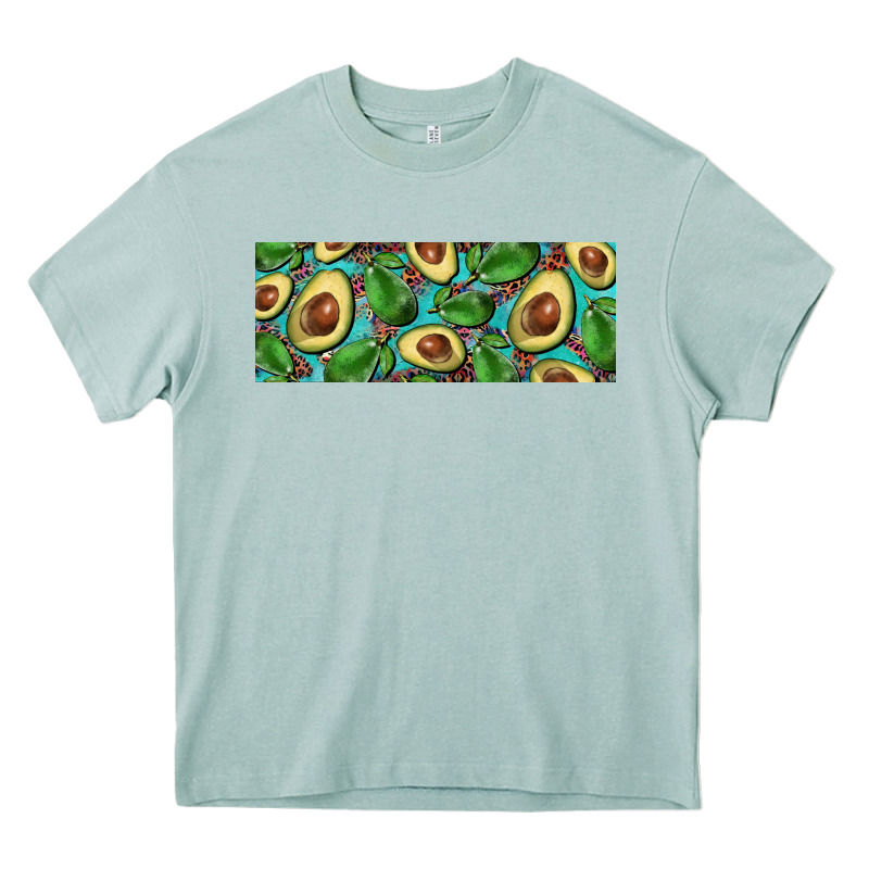 Avacado With Turquoise And Leopard Background 11 Oz Mug Heavy Core Tee by BarkalooDesign | Teevron