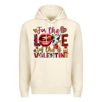 Sandshell For the love of the Valentine Premium Hoodie - HowdyJamesFarm