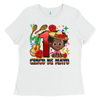 White my 1st cinco de mayo Ladies Tee - CTS Tumbler Store
