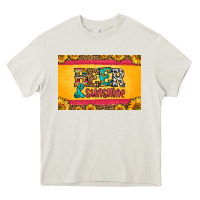 Cream beer and sunshine skinny metal can holder Heavy Core Tee - HRA Design Shop