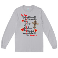 Moon Dust for god so loved the world Long Sleeve Tee - MaliasSmallBusiness