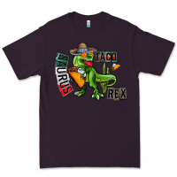 Plum taco saurus rex Premium Tee - CowhideDigitalArt