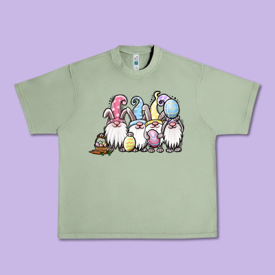 Easter Bunny Gnomes Urban Heavy Tee Designed By Jasminsmagicworld