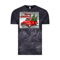 Cloud Black merry christmas mousepad Vintage Tee - Jasminsmagicworld