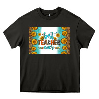 Best Teacher Ever Skinny Metal Can Holder Heavy Core Tee | Teevron