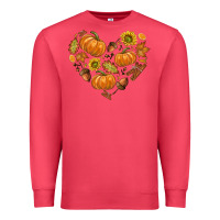 Cardinal Fall Heart Premium Sweatshirt - texasbilliewilder