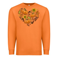 Carrot Fall Heart Premium Sweatshirt - texasbilliewilder