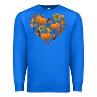True Royal Fall Heart Premium Sweatshirt - texasbilliewilder