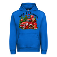 Cobalt Valentine's Day hanging with my gnomies Urban Hoodie - FaDigitalArtStudio