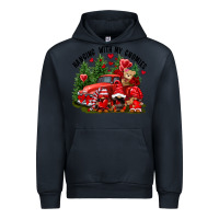 Navy Valentine's Day hanging with my gnomies Urban Hoodie - FaDigitalArtStudio