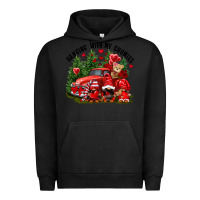 Pigment Black Valentine's Day hanging with my gnomies Urban Hoodie - FaDigitalArtStudio