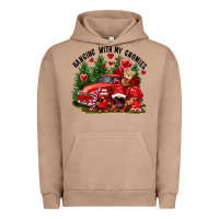 Pigment Burro Valentine's Day hanging with my gnomies Urban Hoodie - FaDigitalArtStudio